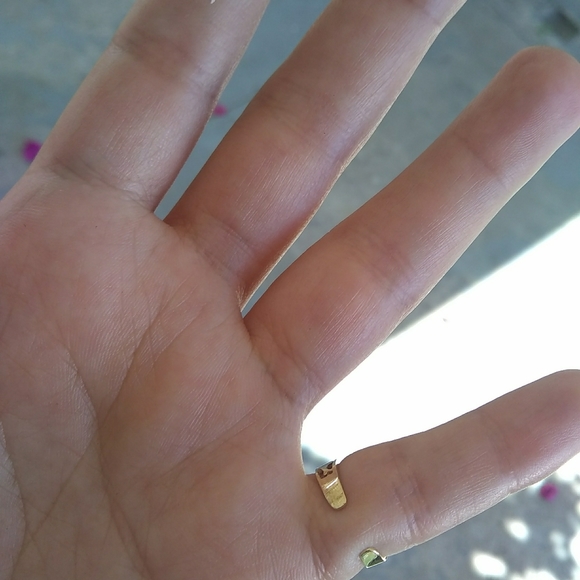 Dolphin 10k yellow gold toe ring - Picture 2 of 6